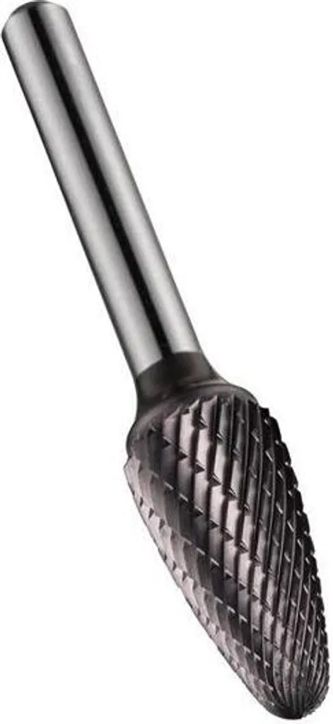 Fresa RBF Ø 9,6 Lunghezza testa 19 mm Gambo Ø 6 HM TiAlN Dentatura trasversale