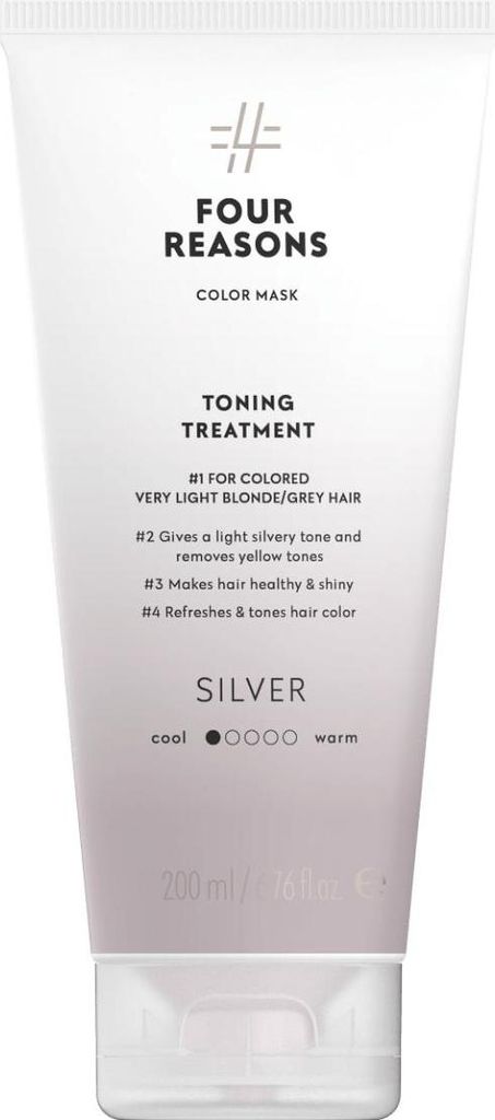 Four Reasons Color Mask Toning Treatment Silver 200ml Produktbild 