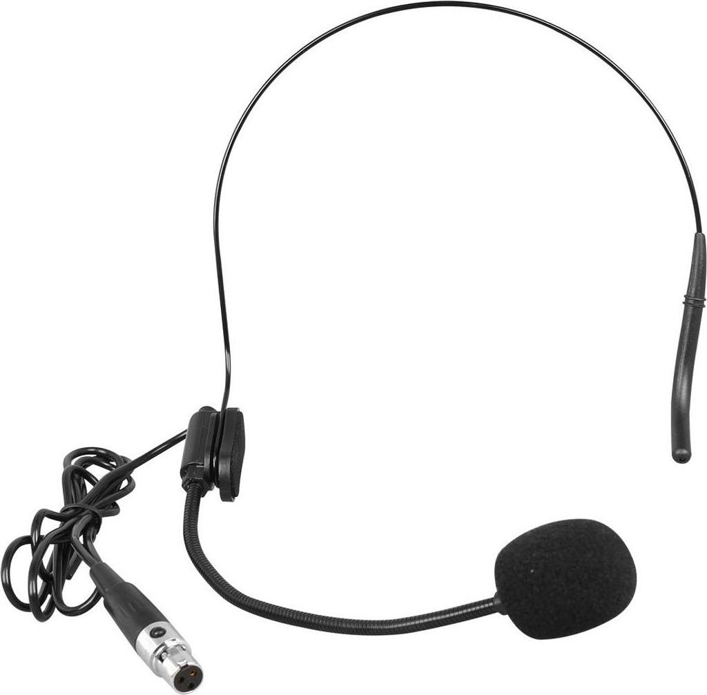 OMNITRONIC UHF-E Serie Kopfbügelmikrofon schwarz (13063360)