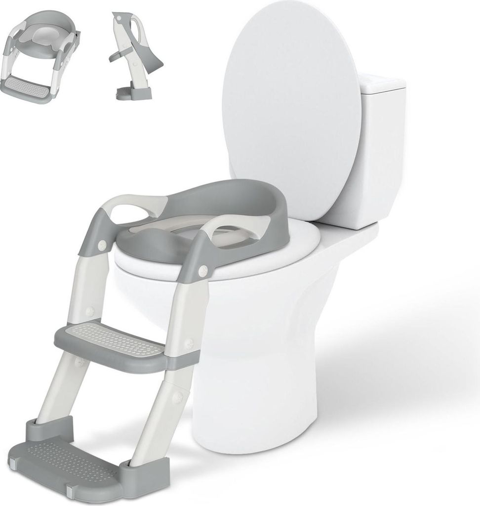 Jayseuw Toilettentrainer Lerntöpfchen Höhenverstellbarer Produktbild 