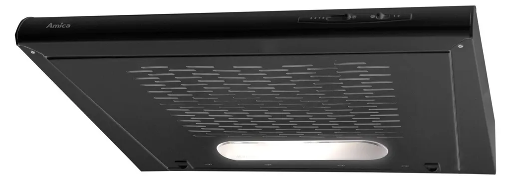 Hotte Amica OSC6212B Noire 60 cm - 163 m³/h Recyclage d'Air Silencieuse
