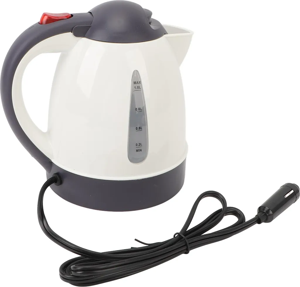 Bouilloire de voyage 12V pour camion et voiture 150W grand format