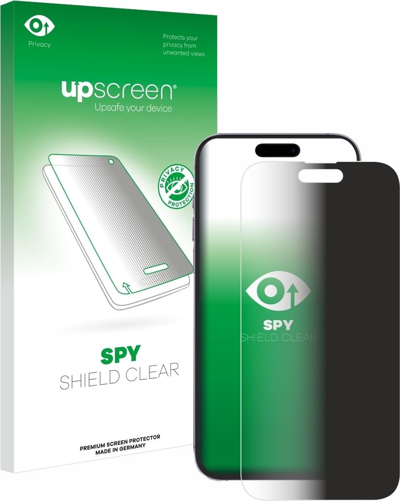 Für Apple iPhone 14 Pro Max Sichtschutzfolie Schutzfolie upscreen Anti-Spy Privacy Sichtschutz Blickschutz Display Schutz Folie Blaulichtfilter