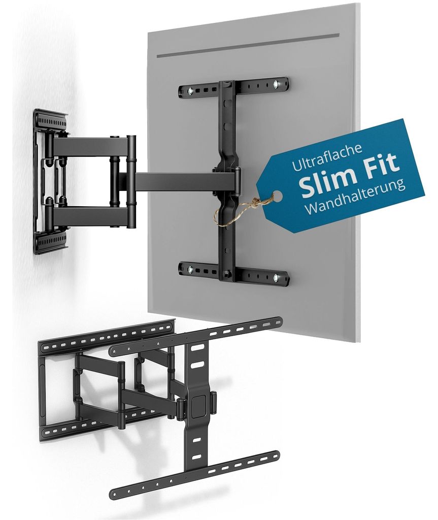 Supporto da parete orientabile per TV Xantron Slim Fit, Immagine del prodotto 