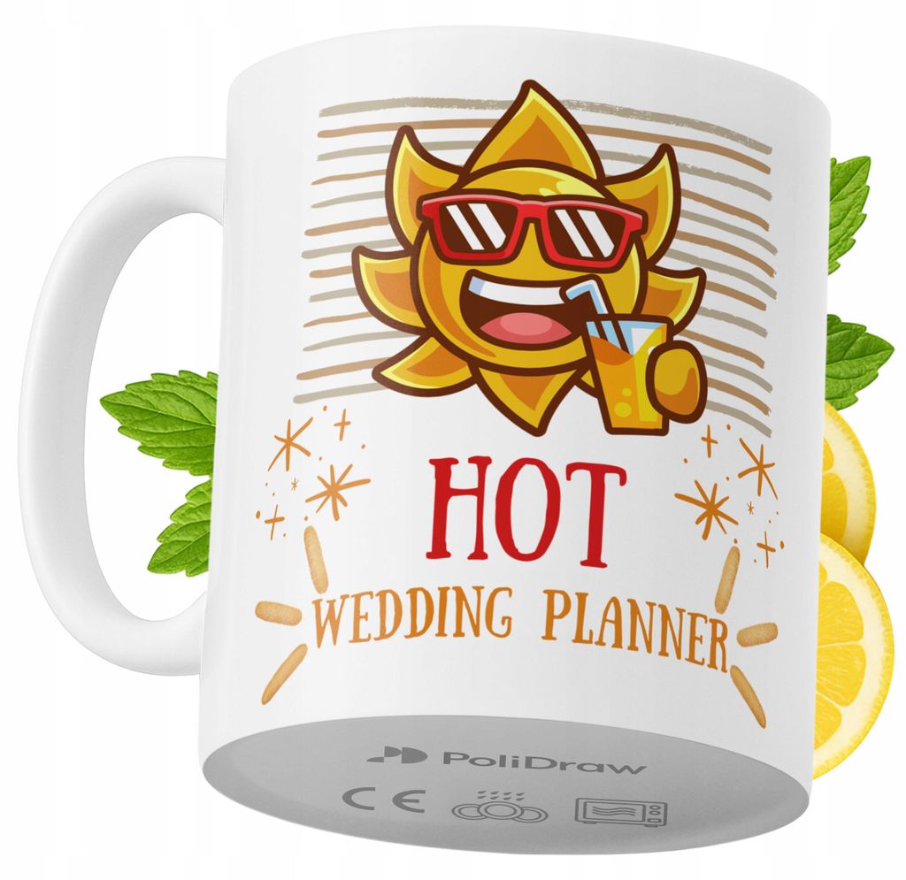 Lustige Tasse für Hochzeitsplaner - Kaffee- oder Teetasse mit witzigem Textdesign - ideal für Geburtstage, Namenstage, Feiertage und besondere An...