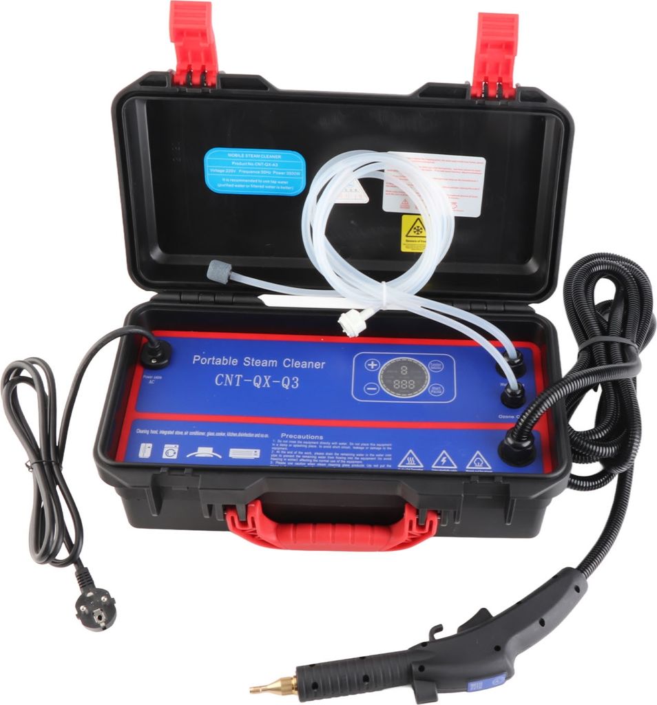 Hochdruck-Dampfreiniger Handheld Kommerzielle Hochtemperatur-Reinigungsmaschine für Auto Küche 3500W EU Stecker 220V