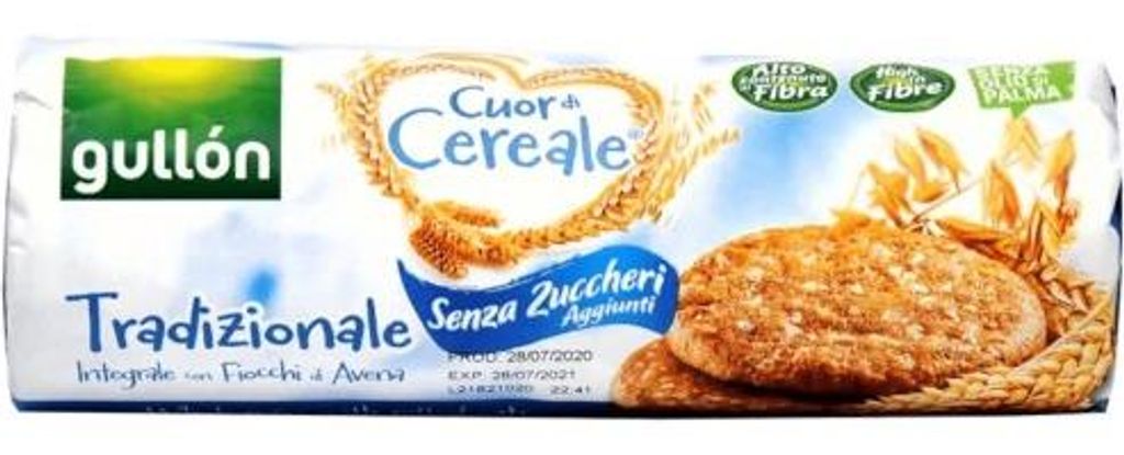 Ciastka Gullón zbożowe bez cukru 280 g Zdjęcie produktu 