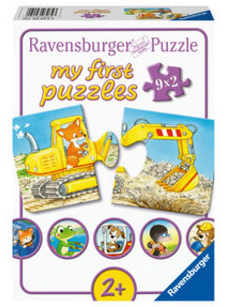 Tierische Baustelle Ravensburger 03074 Produktbild 