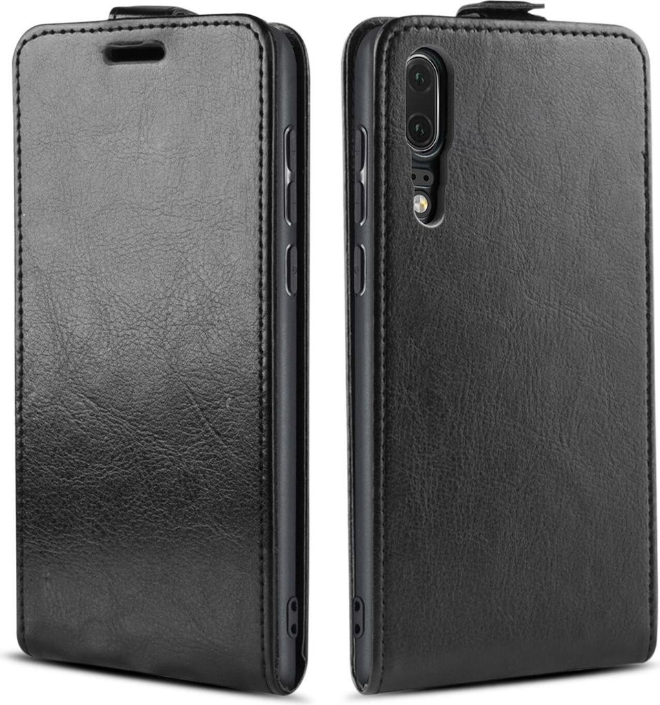 Handy Hülle für Huawei P20 Magnet Cover Case Klapphülle Produktbild 