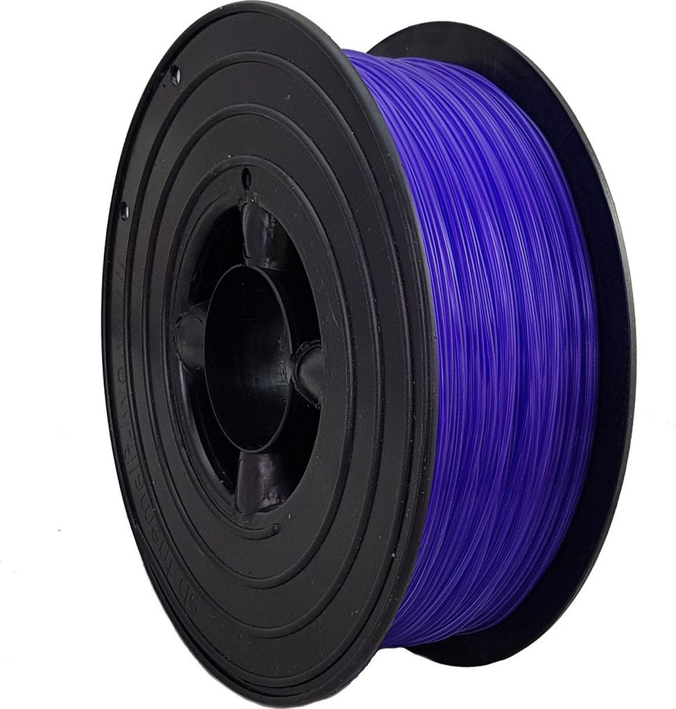 PLA Filament 3D-Drucker BIOPLA Blau Transparent 1,75mm 1kg
