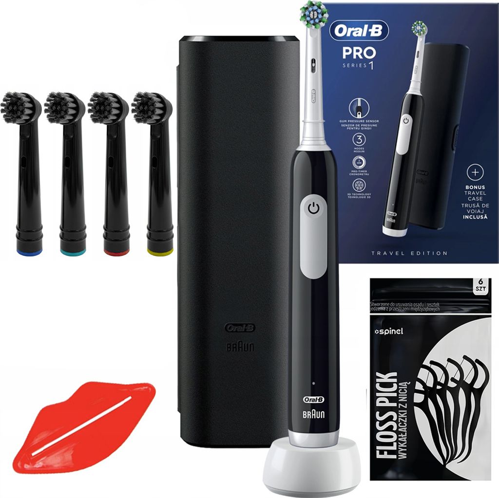 Elektrický zubní kartáček Oral-B Pro Series 1 černý s Obrázek produktu 