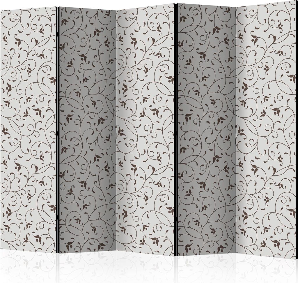 Akusticher Raumteiler Blumen Foto Paravent 225x172 cm beidseitig auf Vlies-Leinwand bedruckt Akustikschaum Trennwand Spanische Wand Sichtschutz Hom...