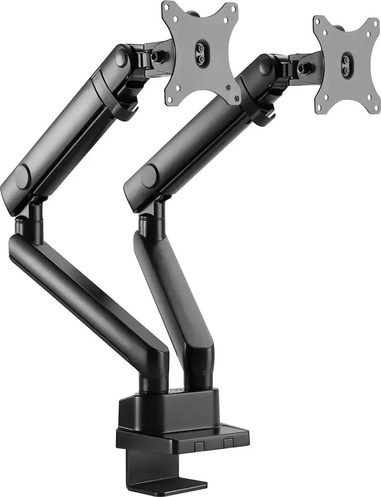 Support de bureau Full Motion pour 2 écrans PC 13-32 pouces - Ergonomie - 5