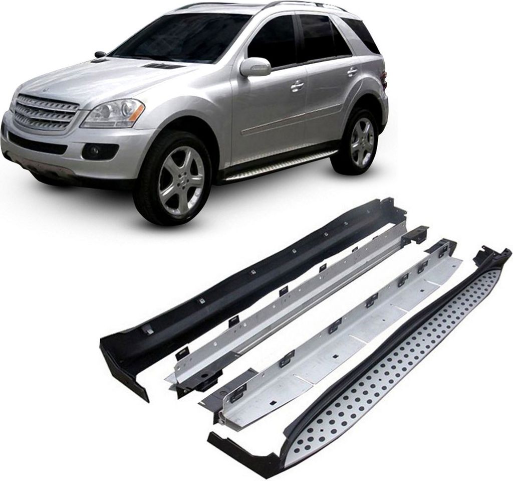 Marche-Pieds Latéraux Compatible Avec Mercedes ML Class Image du produit 