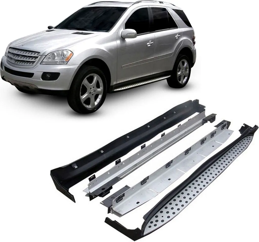 Marchepieds Latéraux pour SUV Mercedes W164 - Accessoire Antidérapant