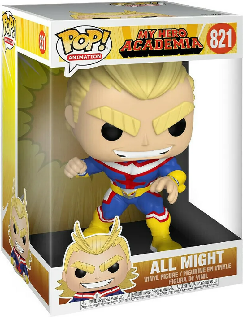 Funko Pop All Might 51264 Figurine Géante Jumbo My Hero Academia 25cm