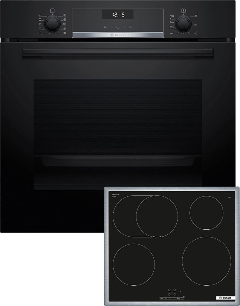 Bosch HBD635CS64 Herdset AutoPilot 3D-Heißluft Eco Clean Direct LCD-Display