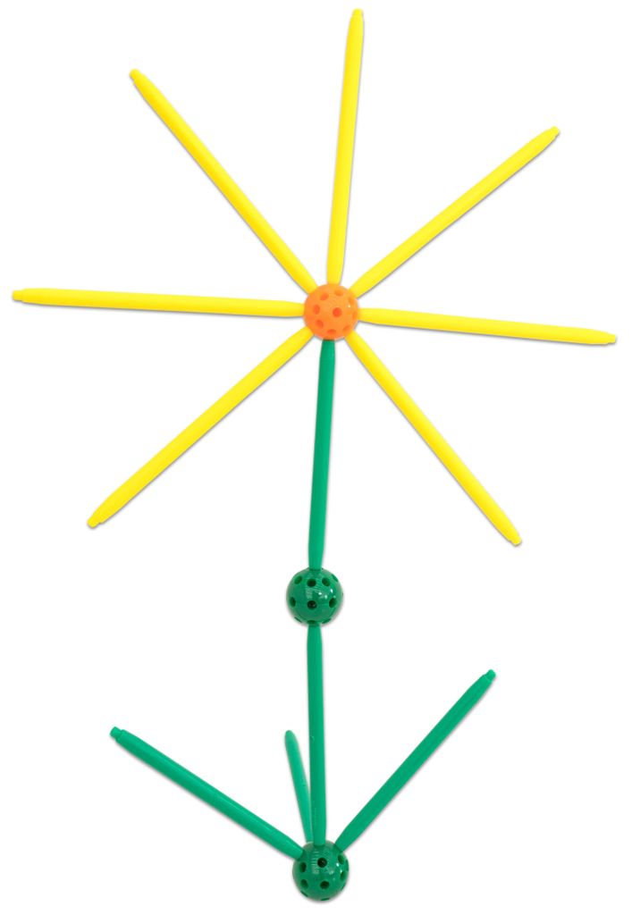 Betzold Geometrie Steckbaukasten, 330 Bauteile - Produktbild 3