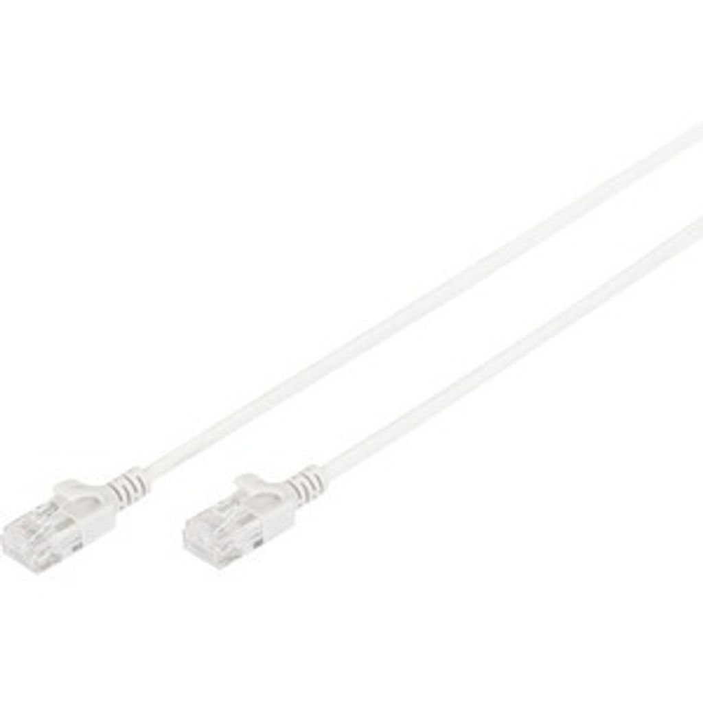 DIGITUS CAT 6 U/UTP Slim Patchkabel, 3m, grau Produktbild 