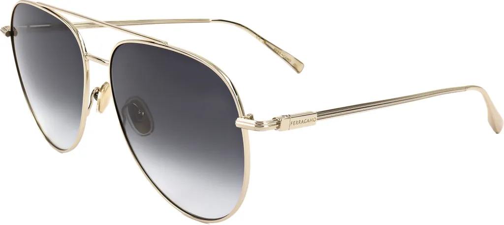 Lunettes Ferragamo SF308S : évitez l'éblouissement avec élégance or
