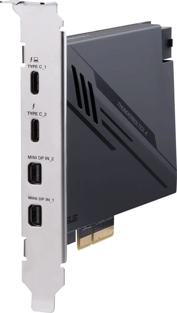 ASUS ThunderboltEX 4, PCIe, Mini DisplayPort, PCIe, Zdjęcie produktu 