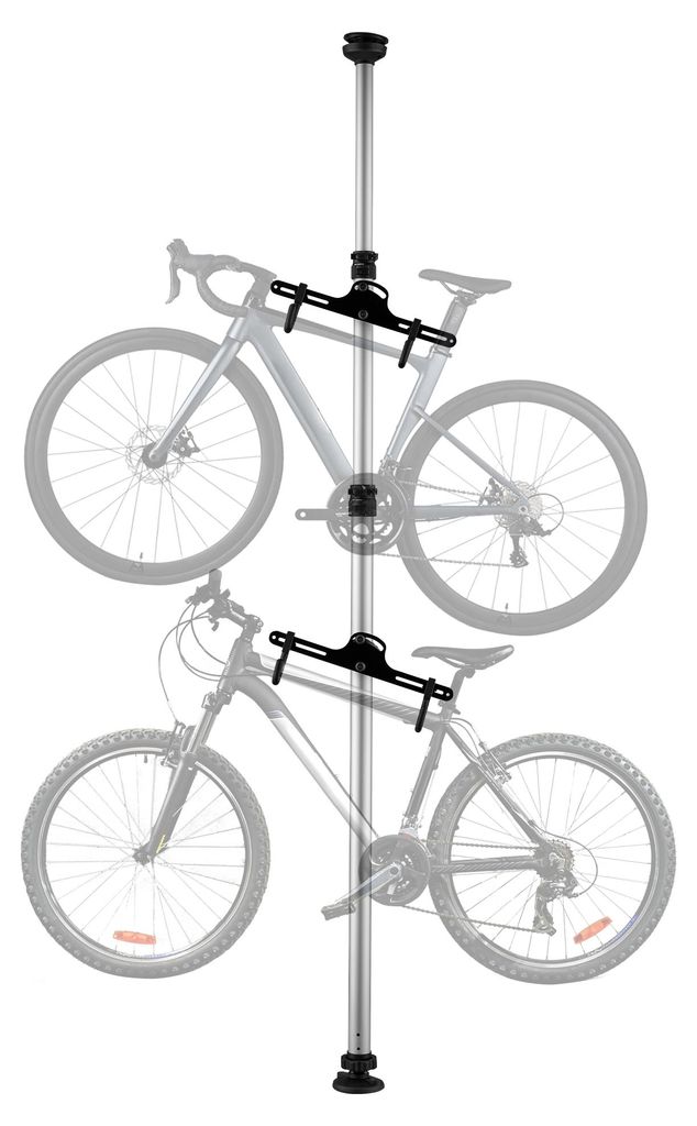 Wiltec Teleskop Fahrradhalter für 2 Räder je 20kg Produktbild 