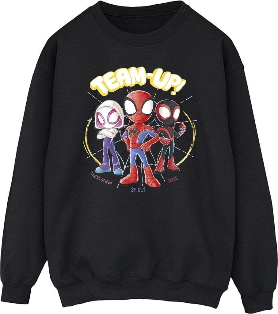Marvel - "Spidey And His Amazing Friends" Sweatshirt für Herren BI44831 (L) (Schwarz)