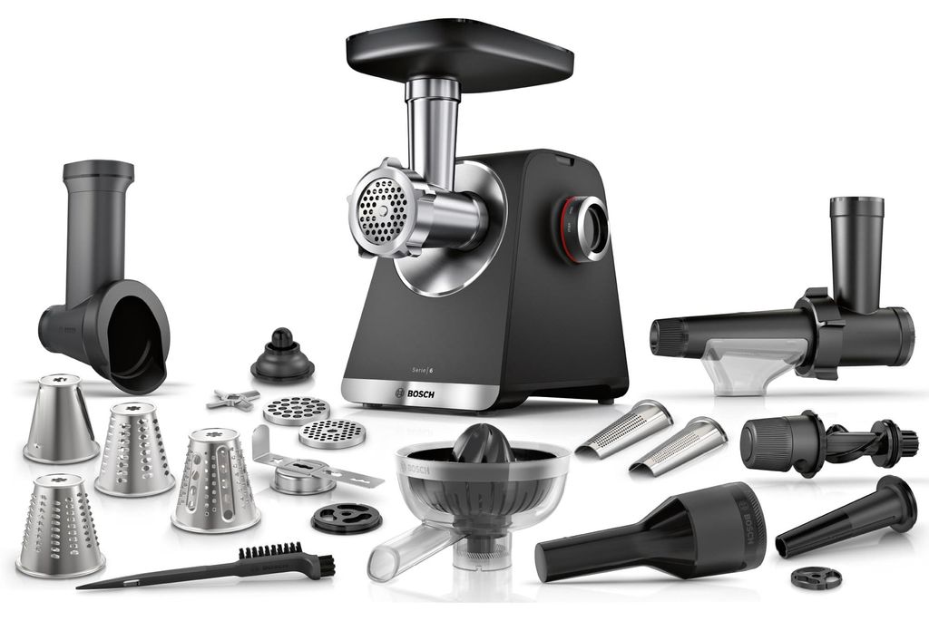Mlynček na mäso BOSCH MFWS682B Serie 6 MultiPower 2100 W Obrázok produktu 