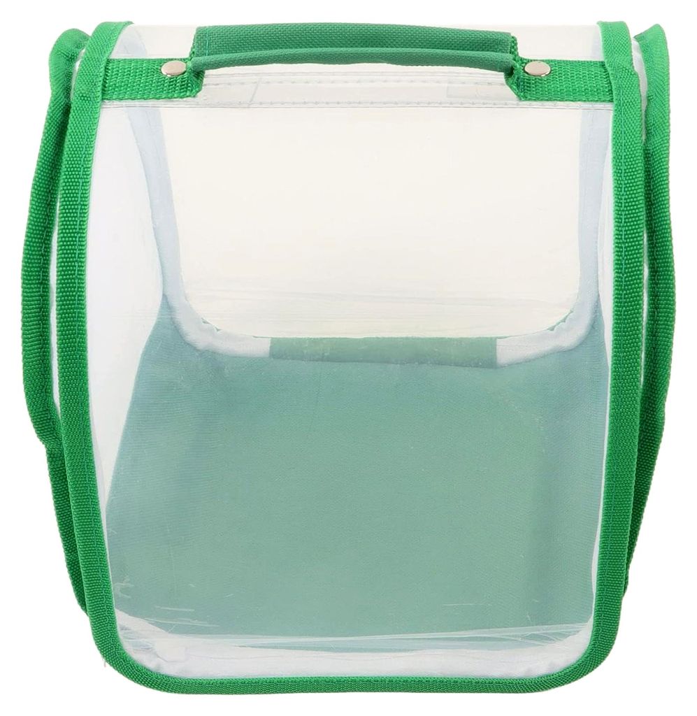 Insektenbeobachtungskäfig, 360 Grad, Transparent, Tragbar, Faltbar, Für die Aufzucht von Schmetterlingen und Kleinen Insekten, Aus PVC und Polyester