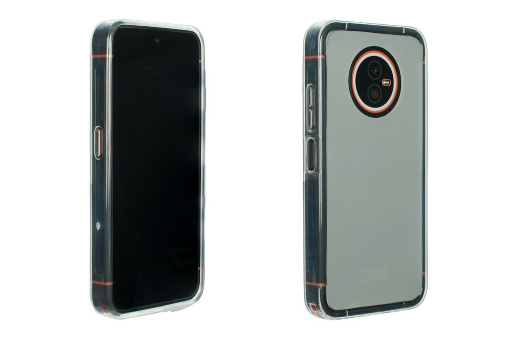 Caseroxx Custodia Protettiva Per Gigaset GS270 / GS270 Plus In TPU E Pelle Marrone – Con Porta Carte - 2