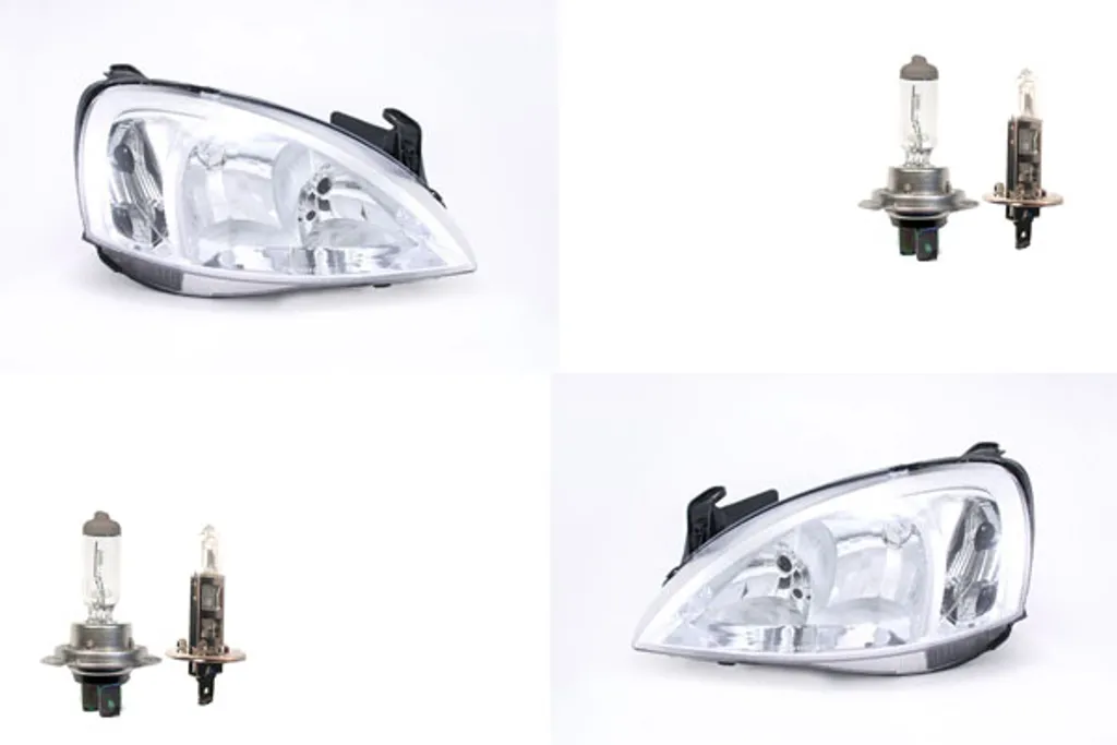 Nuova Luce per la tua Opel Corsa C | Set Fari Johns H7 H1 Sicuri