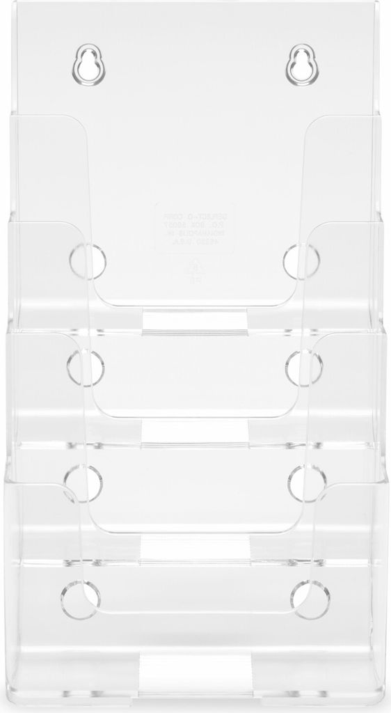 Prospekthalter Mehrstufig 4 Stufen A5 Hochformat