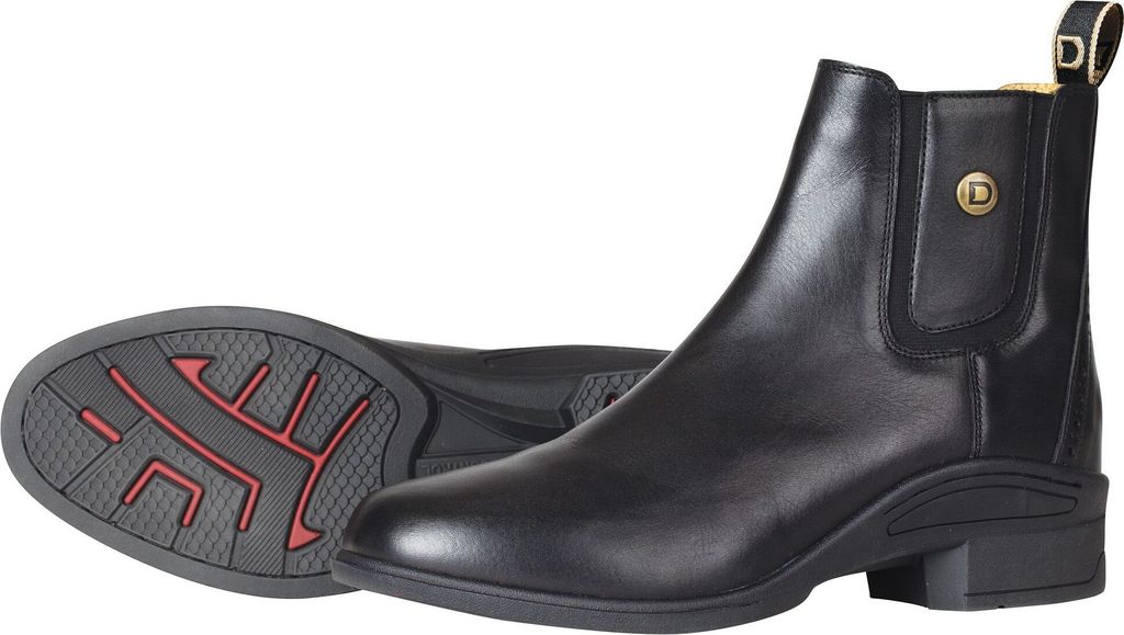 Dublin - Herren/Damen Unisex Jodhpur-Reitstiefeletten "Rapture", Leder WB1496 (43 EU) (Schwarz)