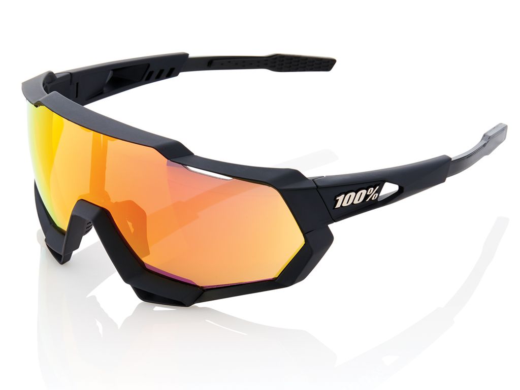 100percent Speedtrap - HiPER Mirror Lens Soft Tact Black Zdjęcie produktu 