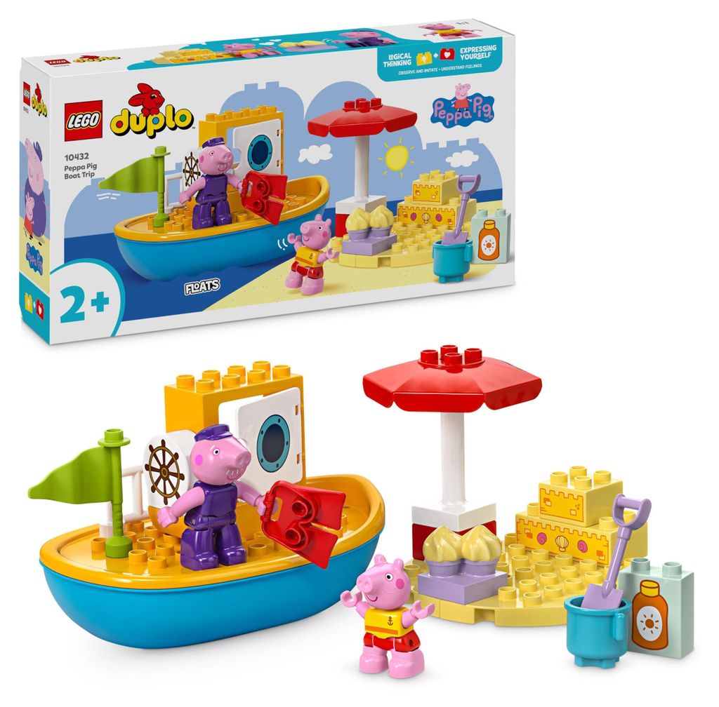 LEGO DUPLO Peppa's boottocht 10432 Productafbeelding 