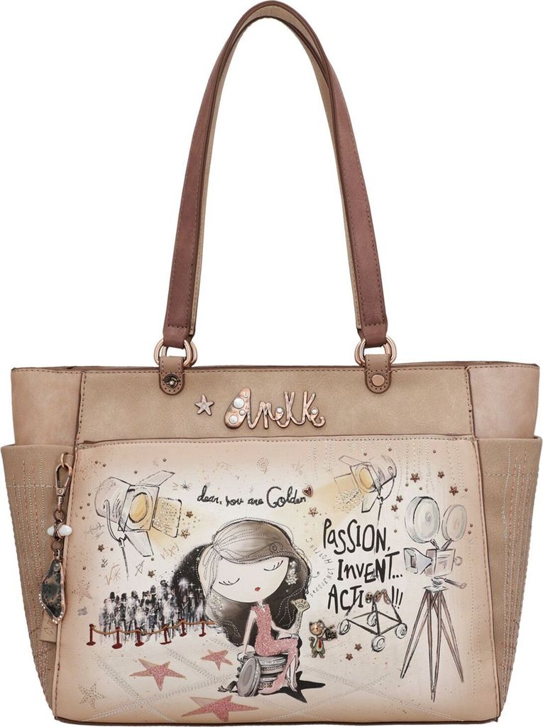 Anekke Shopper Hollywood Shopping Bag Multicolor mehrfarbig Produktbild 