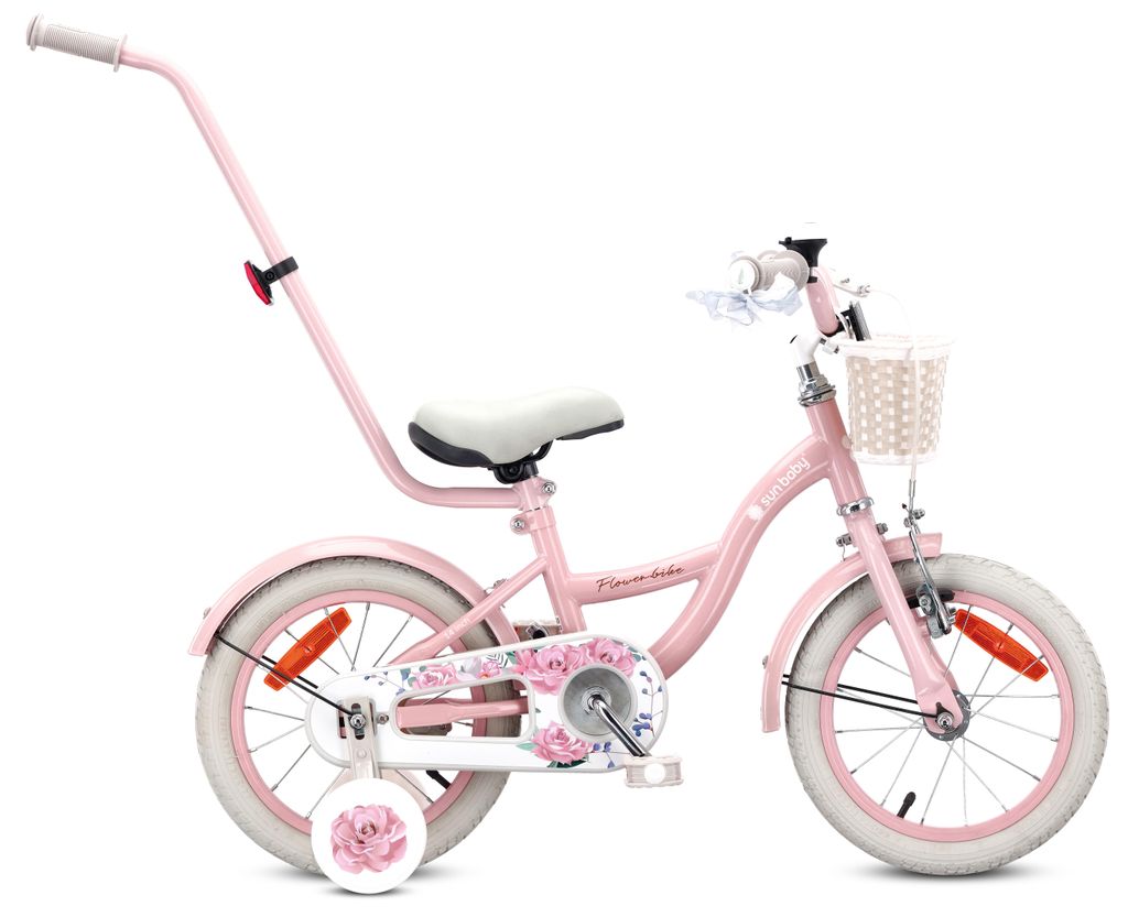 SUN BABY Flower Bike Kinderfahrrad für Mädchen 14 Zoll, ab Produktbild 
