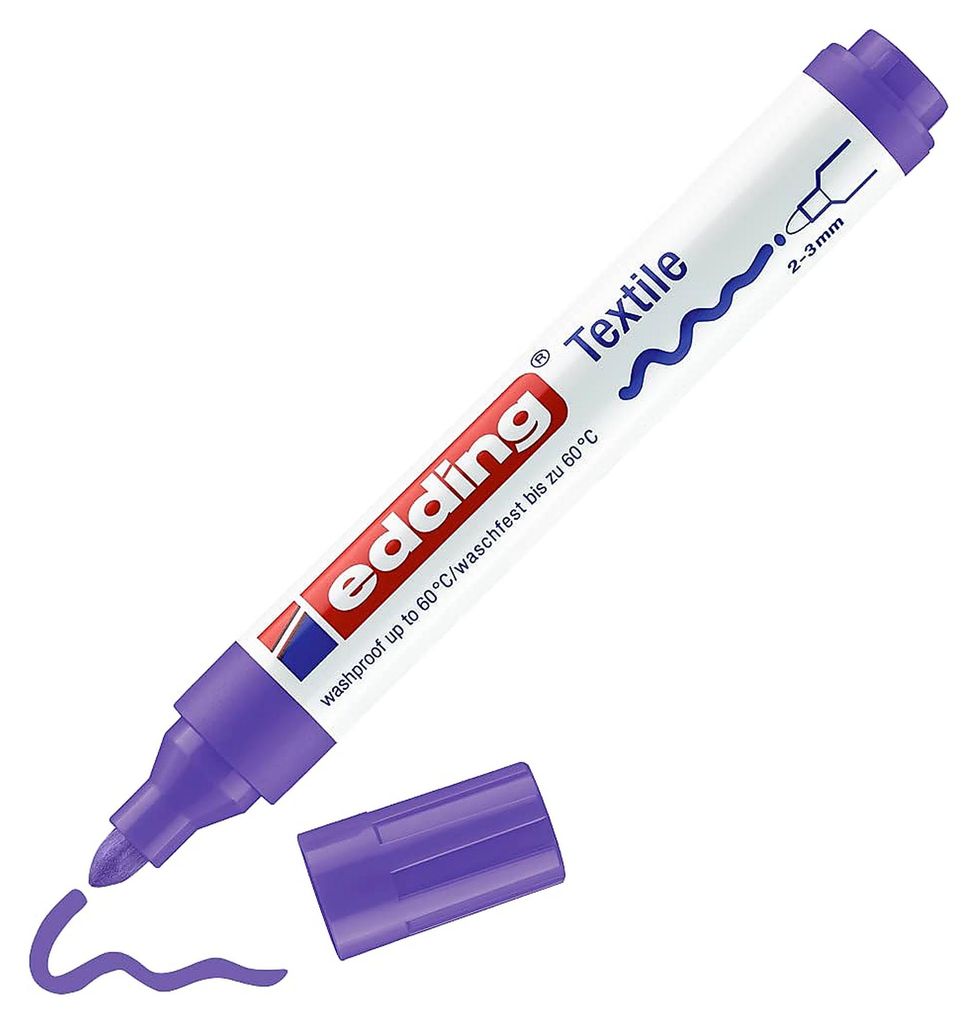 Edding 4500, 1 Stück(e), Violett, Rundspitze, 2 mm, 3 mm, Produktbild 