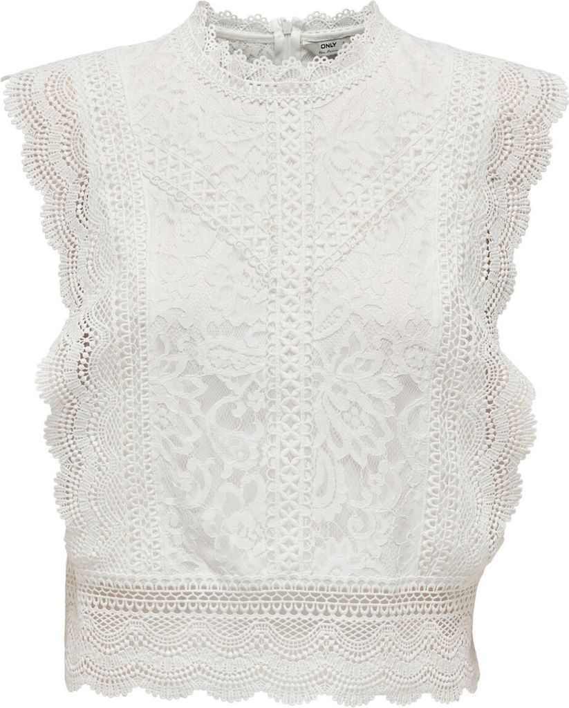 ONLY ONLKARO S/L LACE TOP NOOS WVN Cloud Dancer XS Obrázek produktu 