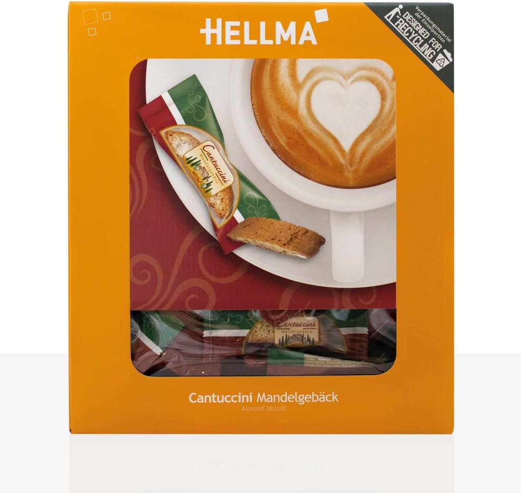 Hellma Cantuccini 60 Stück, 1er Pack (1 x 480 g) Produktbild 
