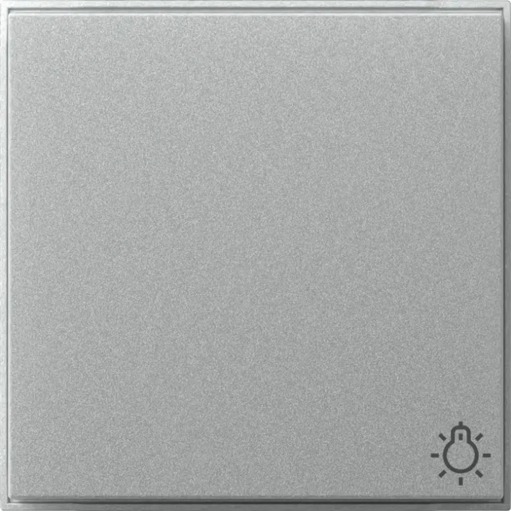 Commande d'éclairage Gira 328565 Bascule Alu pour extérieur et intérieur