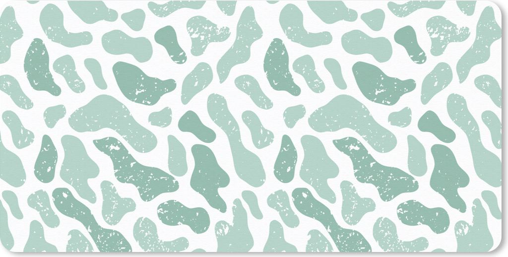 MuchoWow Mauspad Mousepad Abstrakt - Farbe - Muster - Grau - Tiermuster 60x30 cm - Mousepads - Maus Mat - Pad - Mausunterlage - Nachhaltig