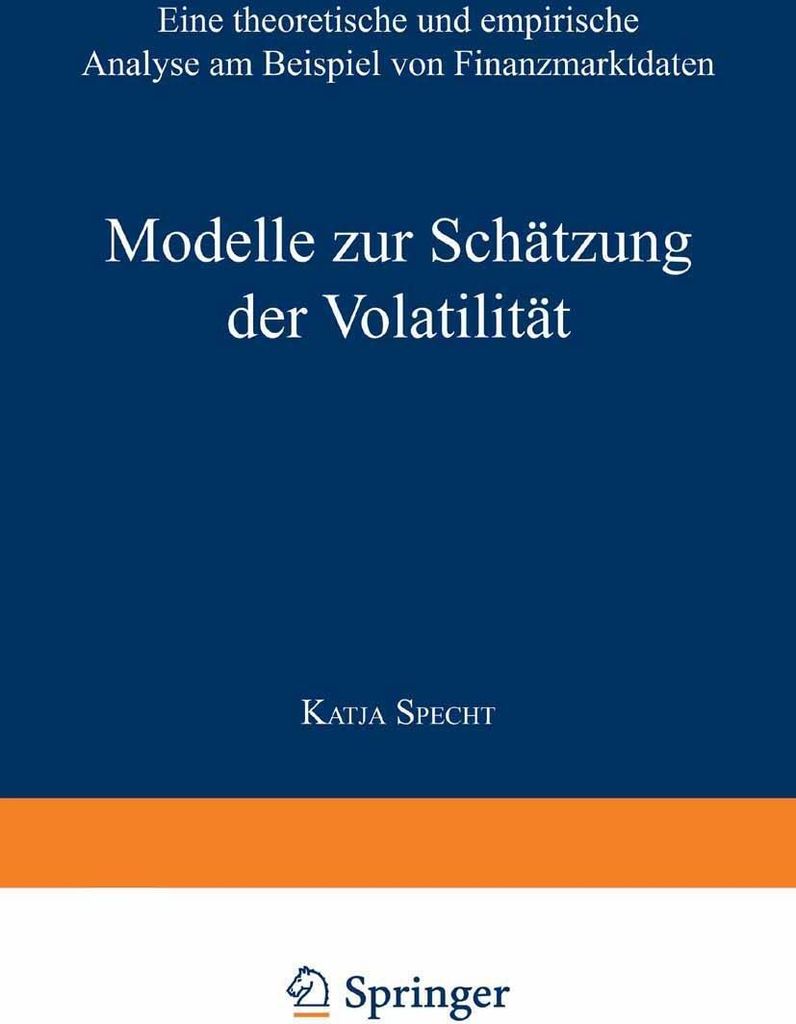 Modelle zur Schätzung der Volatilität