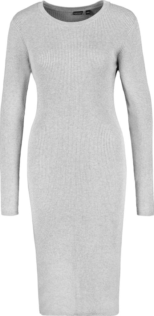 EIGHT 2 NINE Langarm-Kleid Strick geripptes Muster figurbetonter Schnitt Größe: XS