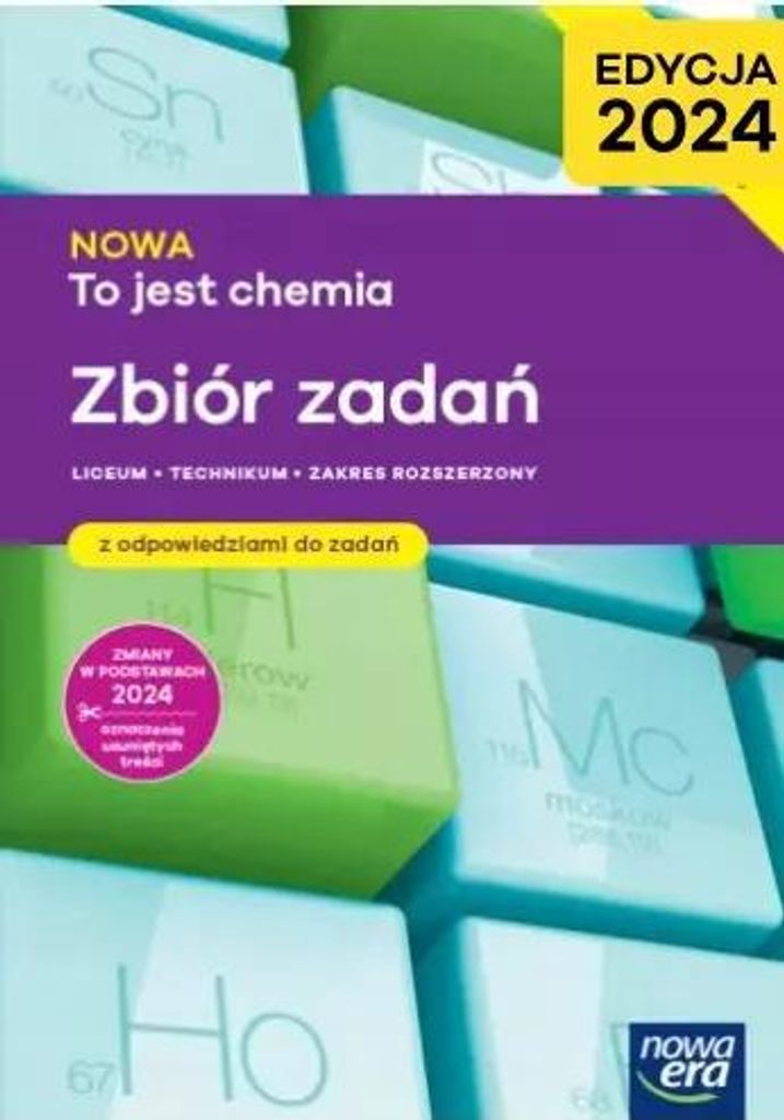 Nowa To jest chemia. Zbiór zadań dla liceum Obrázok produktu 
