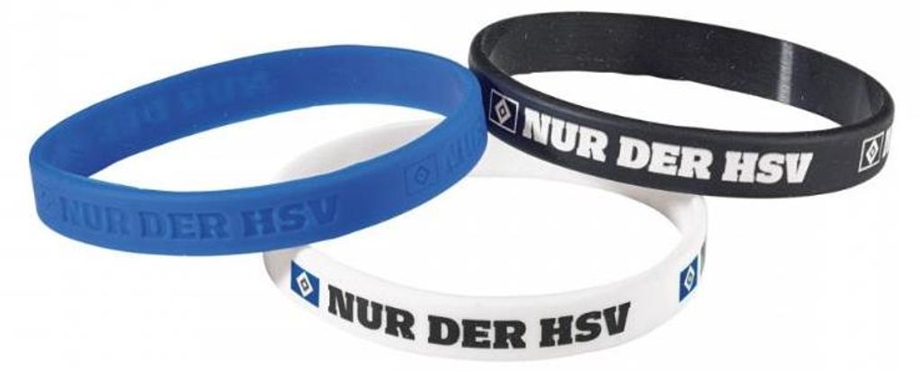 Hamburger SV HSV Armbänder 3er Set Produktbild 