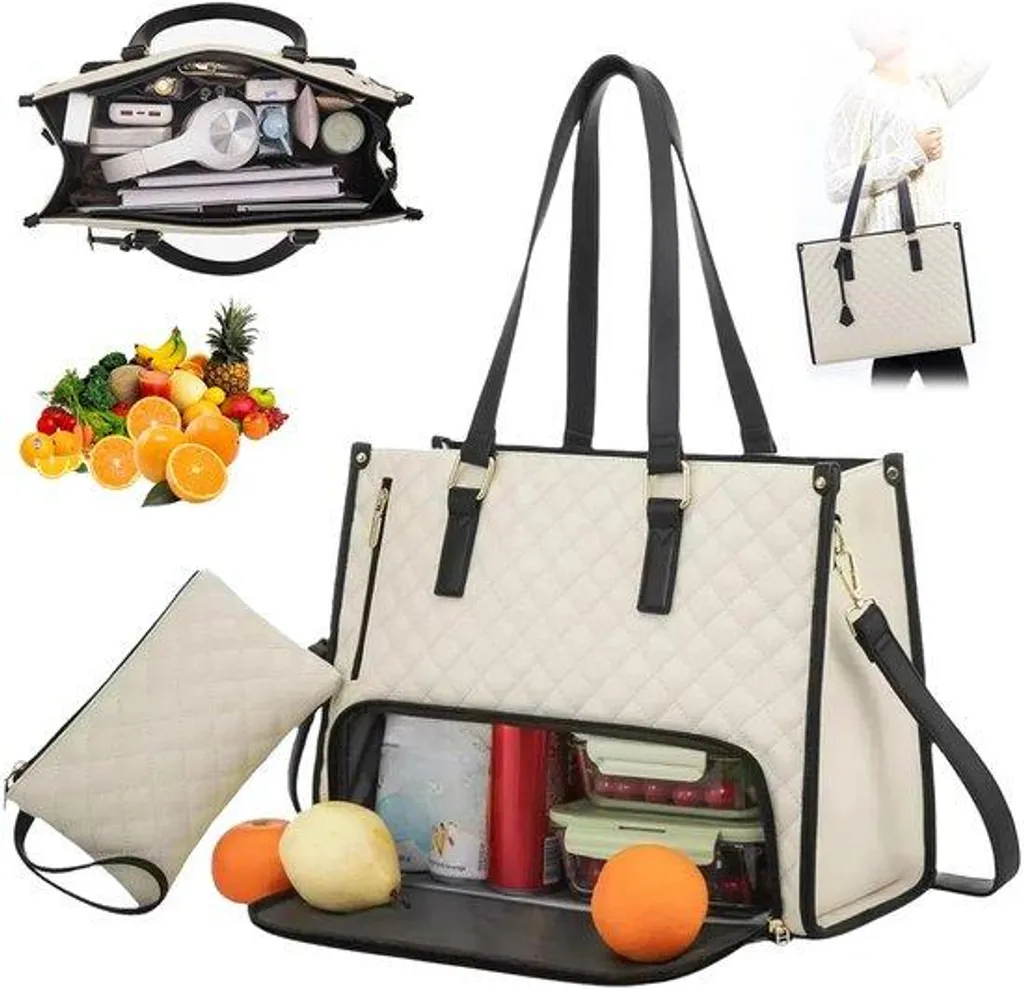 Sac déjeuner isotherme femme pour le travail ou l'université 15,6 pouces