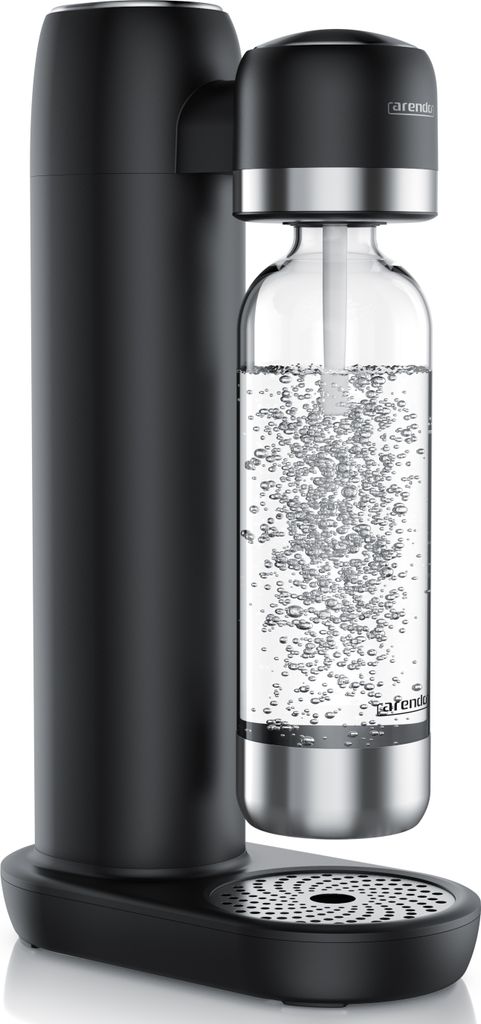 Arendo Wassersprudler, Soda Maker, inkl. 1L PET-Flasche, BPA-frei, fein dosierbar, kompatibel mit 60l CO2-Zylindern, SodaStream Easy/Cool, PET/ABS,...