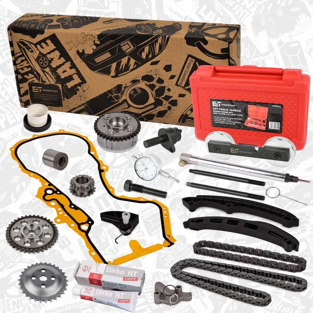 Kit de distribution moteur complet pour VW Passat et Golf Plus 1.4 1.6