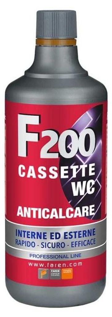 ANTICALCAIRE POUR RÉSERVOIRS DE WC « F200 » 1 l Image du produit 